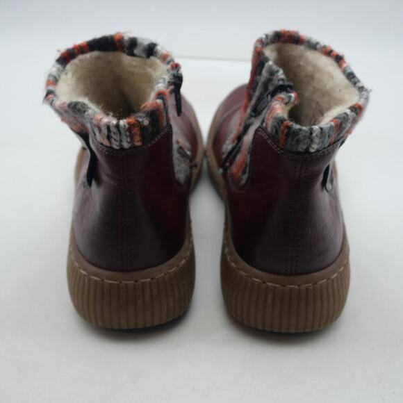 Rieker Women's 8.5 Felicitas Wine Red Booties Boots Z6784 Size 40 - Picture 5 of 12